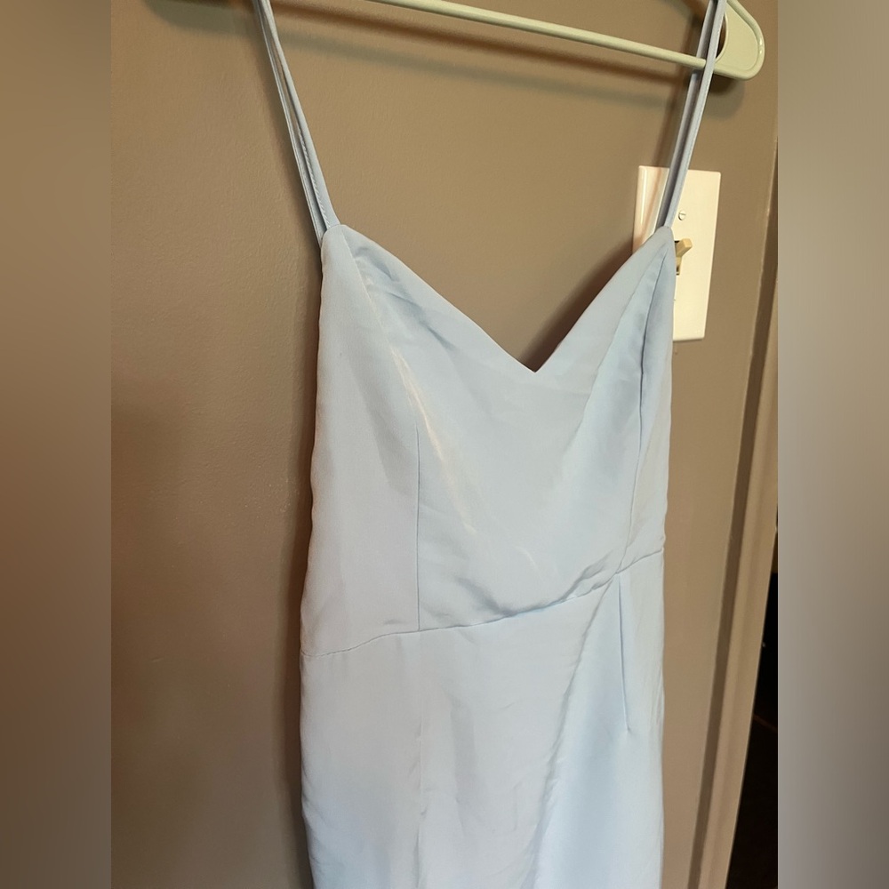 Hello Molly Blue Mini Dress - Picture 5 of 6